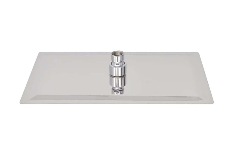 Bruserhoveder Rainshower-Funktion 2 Stk. Rustfrit 20X30 Cm - Sølv - Hus & renovering - Køkken & bad - Badeværelse - Brusearmatur & tilbehør