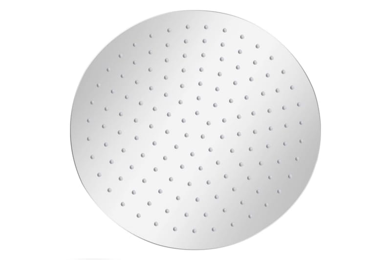 regnbrusehoved 30 cm rund rustfrit stål 304 - Sølv - Hus & renovering - Køkken & bad - Badeværelse - Brusearmatur & tilbehør
