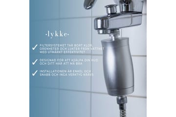 Lykke Bruserfilter - Sølv - Hus & renovering - Køkken & bad - Badeværelse - Brusearmatur & tilbehør