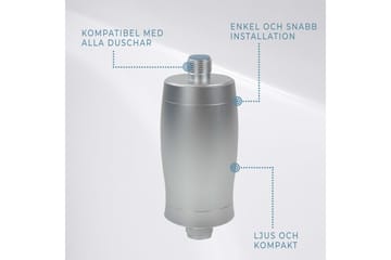 Lykke Bruserfilter - Sølv - Hus & renovering - Køkken & bad - Badeværelse - Brusearmatur & tilbehør