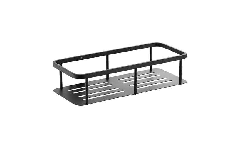 Sæbekurv 13x30 cm Sort - Lyfco - Hus & renovering - Køkken & bad - Badeværelse - Brusearmatur & tilbehør