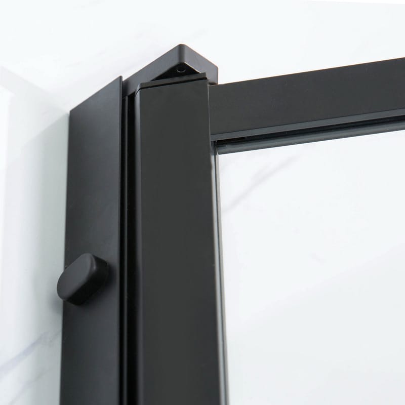 Brusedør Bathlife Profil Lige 70 Dør Sort - Bathlife - Hus & renovering - Køkken & bad - Badeværelse - Bruser