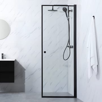 Brusedør Bathlife Profil Lige 70 Dør Sort - Bathlife - Hus & renovering - Køkken & bad - Badeværelse - Bruser