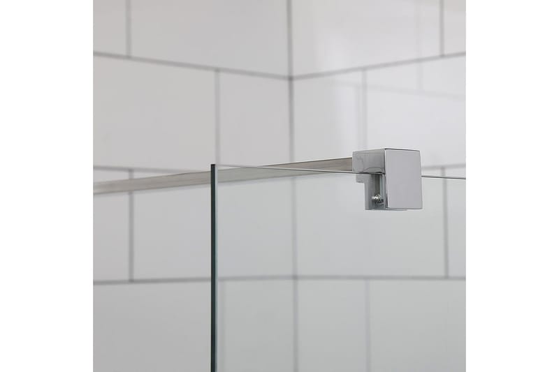 Bathlife Mångsidig Brusehjørne Lige Væg/Lige Dør 70x70 cm - Sølv - Hus & renovering - Køkken & bad - Badeværelse - Bruser