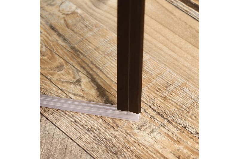 Brusedør Mångsidig Lige Låge - Sort|Glas - Hus & renovering - Køkken & bad - Badeværelse - Bruser