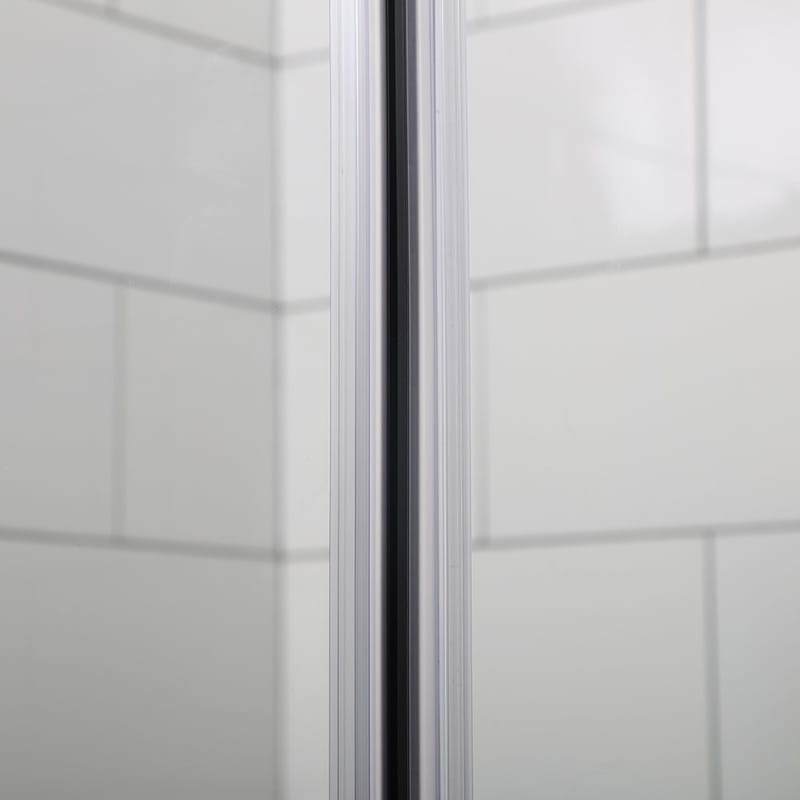 Mångsidig Brusedør 45° Dør Klart glas 900 - Sølv - Hus & renovering - Køkken & bad - Badeværelse - Bruser
