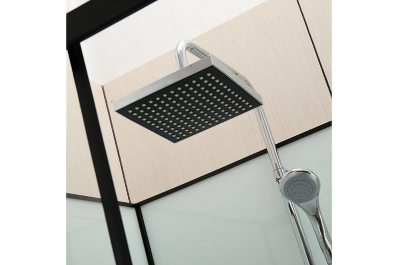 Brusekabine Bathlife Rymd Lige - Sort - Hus & renovering - Køkken & bad - Badeværelse - Bruser