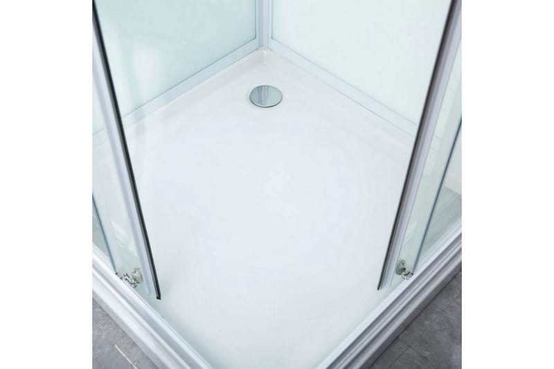 Duschkabin Bathlife Vit - Hus & renovering - Køkken & bad - Badeværelse - Bruser - Brusekabiner
