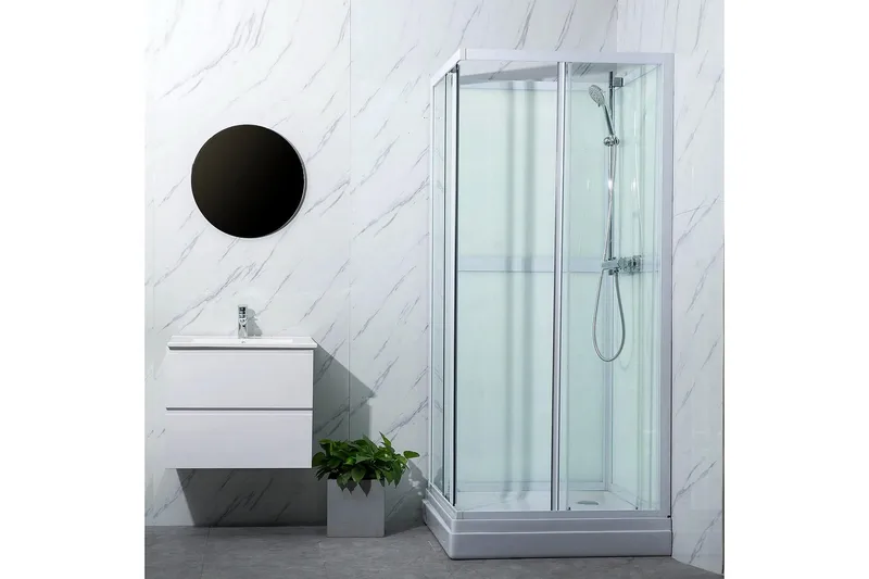 Duschkabin Bathlife Vit