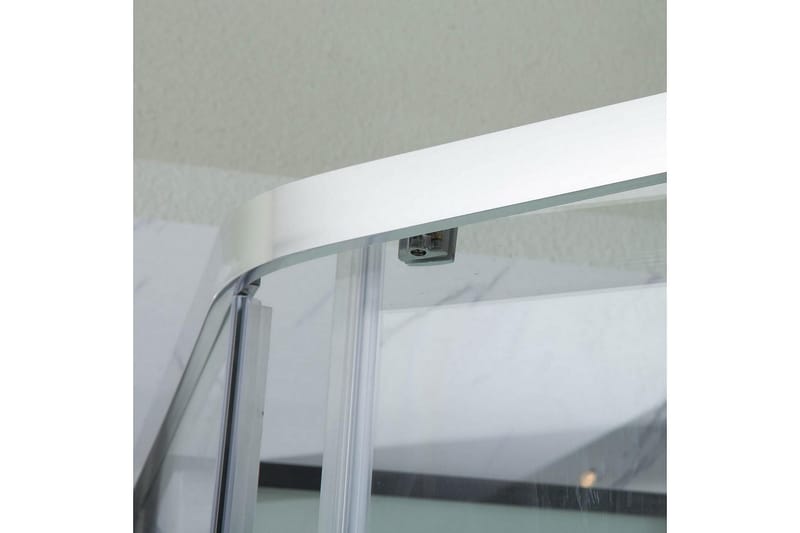 Ideal Brusekabine 90x90 cm Elegant - Hvid - Hus & renovering - Køkken & bad - Badeværelse - Bruser