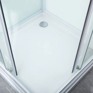 Ideal Brusekabine 90x90 cm Lige - Hus & renovering - Køkken & bad - Badeværelse - Bruser - Brusekabiner