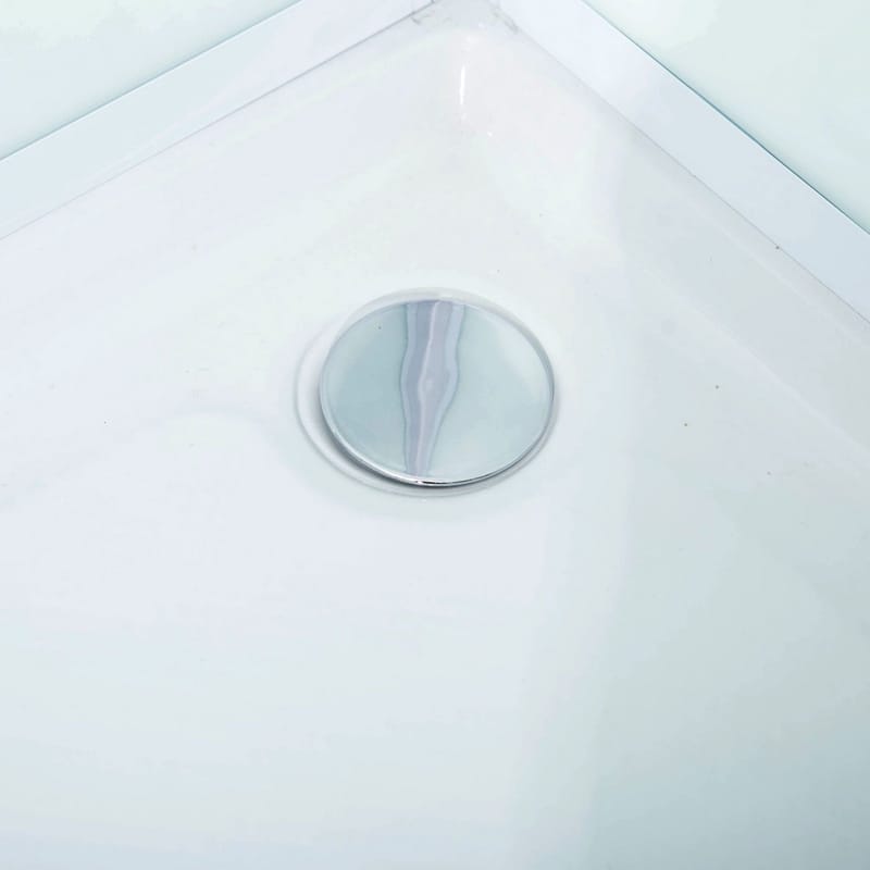 Ideal Brusekabine 90x90 cm Lige - Hus & renovering - Køkken & bad - Badeværelse - Bruser - Brusekabiner