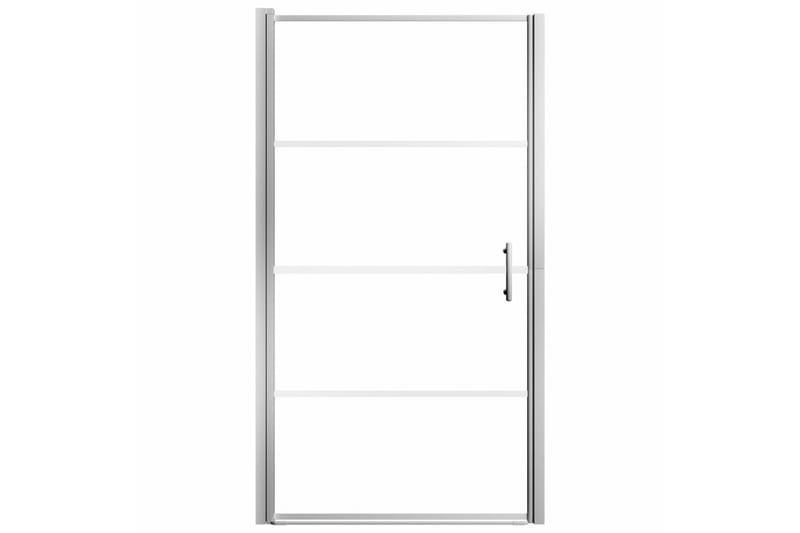 Brusedør 91x195 cm Hærdet Glas - Hus & renovering - Køkken & bad - Badeværelse - Bruser