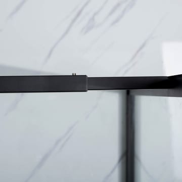Brusevæg Bathlife Profil Lige 80 Væg Sort - Bathlife - Hus & renovering - Køkken & bad - Badeværelse - Bruser - Brusevægge