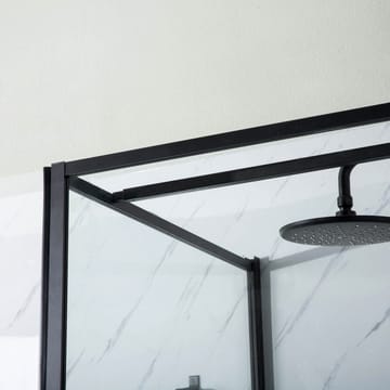 Brusevæg Bathlife Profil Lige 80 Væg Sort - Bathlife - Hus & renovering - Køkken & bad - Badeværelse - Bruser - Brusevægge