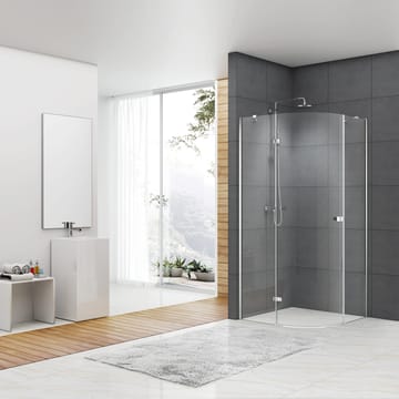Brusehjørne Bathlife Diskret - Bathlife - Hus & renovering - Køkken & bad - Badeværelse - Bruser - Brusevægge