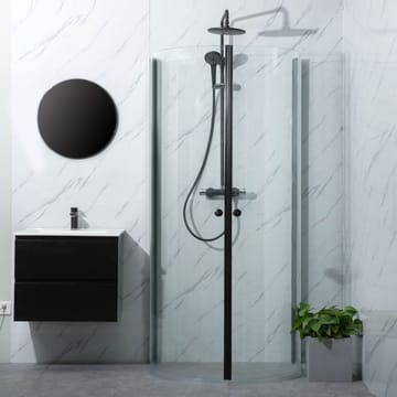 Brusehjørne Bathlife Mitt Sort - Hus & renovering - Køkken & bad - Badeværelse - Bruser - Brusevægge