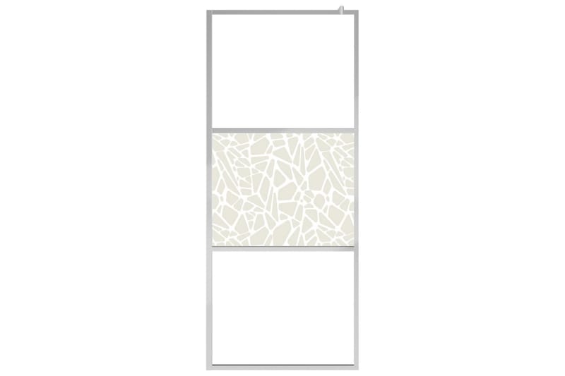 Brusevæg Esg-Glas Med Stendesign 115x195 cm - Hus & renovering - Køkken & bad - Badeværelse - Bruser