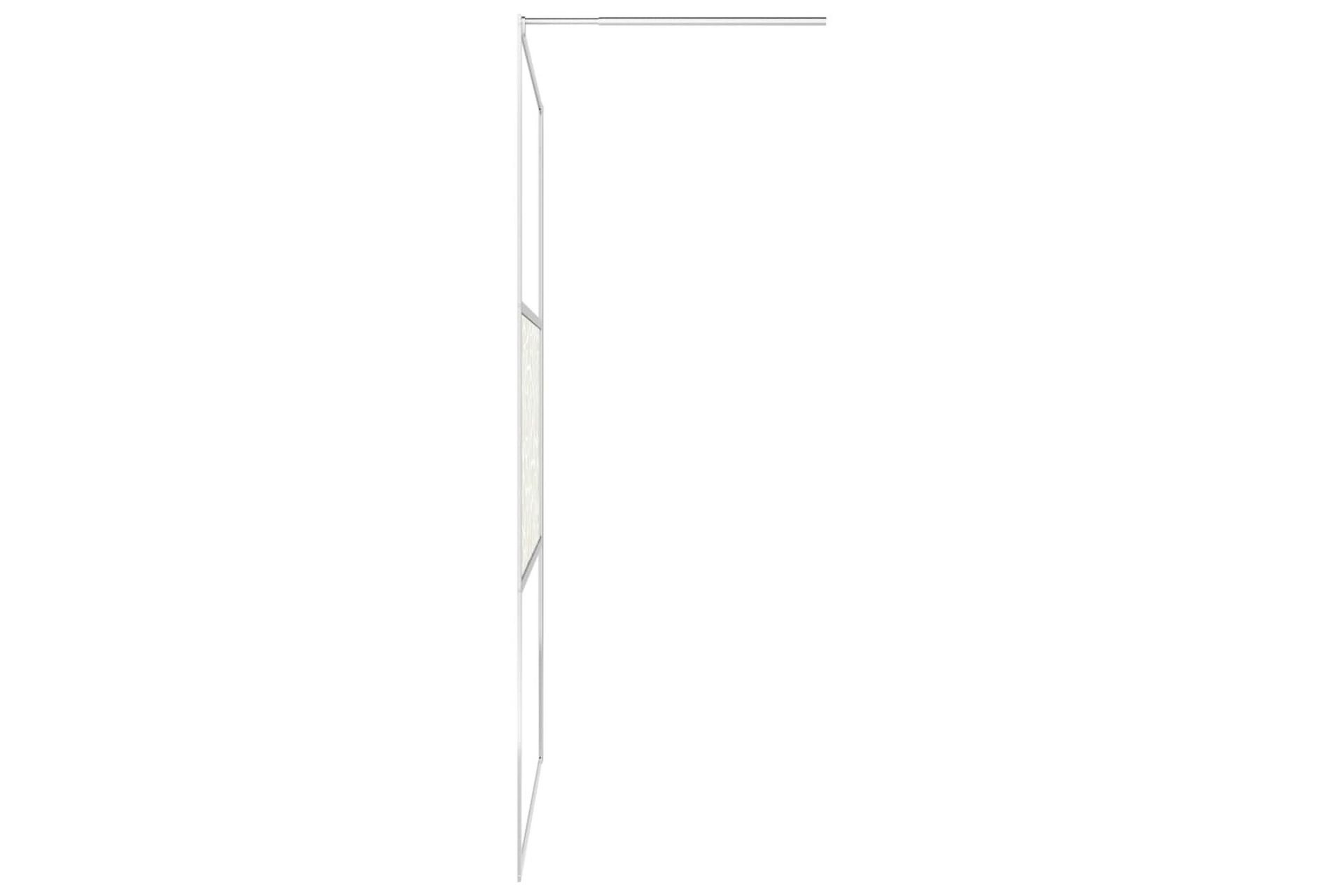 Brusevæg Esg-Glas Med Stendesign 90x195 cm - Hus & renovering - Køkken & bad - Badeværelse - Bruser