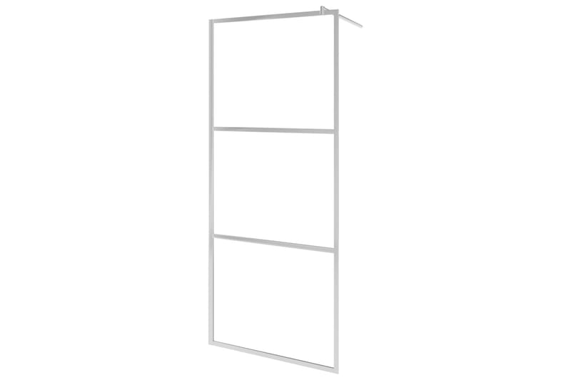 Brusevæg Med Matteret Esg-Glas 80x195 cm - Hus & renovering - Køkken & bad - Badeværelse - Bruser