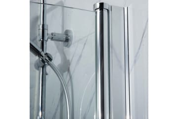 Duschhörn Bathlife Aluminum - Hus & renovering - Køkken & bad - Badeværelse - Bruser - Brusevægge