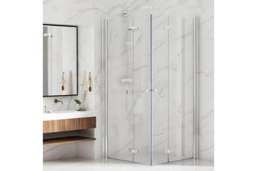 Duschhörn Bathlife Aluminum - Hus & renovering - Køkken & bad - Badeværelse - Bruser - Brusevægge