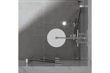 Duschhörn Bathlife Aluminum - Hus & renovering - Køkken & bad - Badeværelse - Bruser - Brusevægge