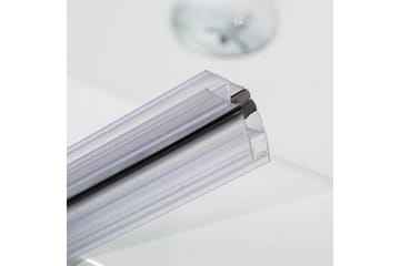 Duschhörn Bathlife Aluminum - Hus & renovering - Køkken & bad - Badeværelse - Bruser - Brusevægge