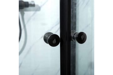 Duschhörn Bathlife Svart - Hus & renovering - Køkken & bad - Badeværelse - Bruser - Brusevægge