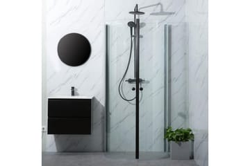 Duschhörn Bathlife Svart - Hus & renovering - Køkken & bad - Badeværelse - Bruser - Brusevægge