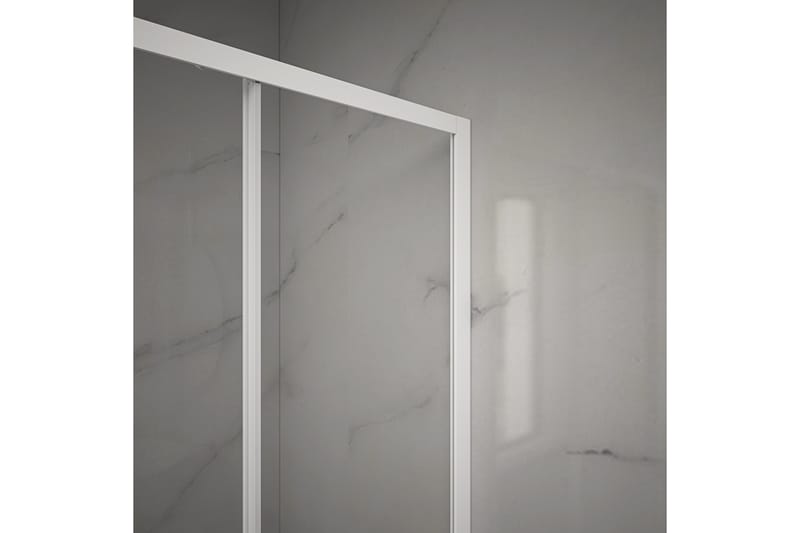 Gullebo Brusevæg 120x200 cm - Hvid - Hus & renovering - Køkken & bad - Badeværelse - Bruser