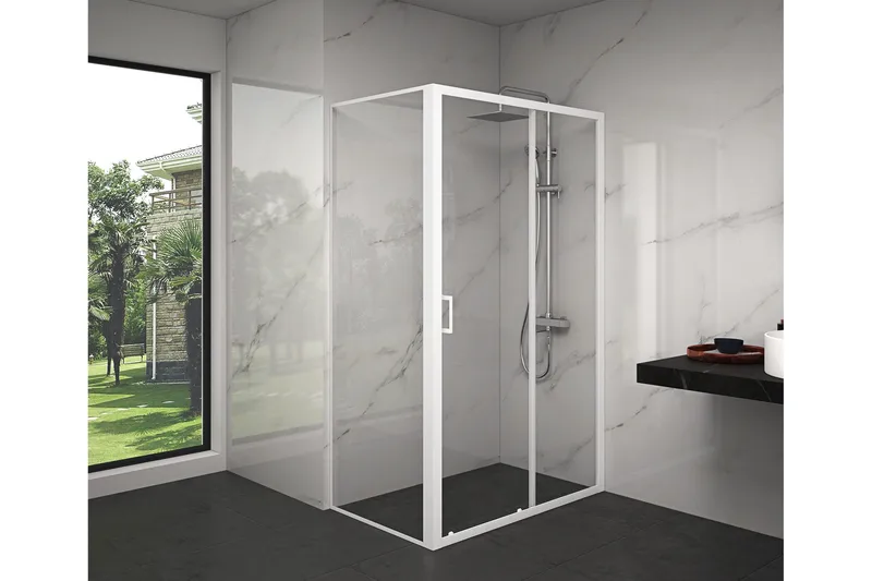 Gullebo Brusevæg 120x200 cm, Hvid