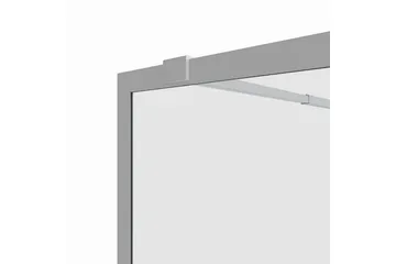 Gullebo Brusevæg 70x200 cm - Hvid - Hus & renovering - Køkken & bad - Badeværelse - Bruser - Brusevægge