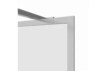 Gullebo Brusevæg 70x200 cm - Hvid - Hus & renovering - Køkken & bad - Badeværelse - Bruser - Brusevægge
