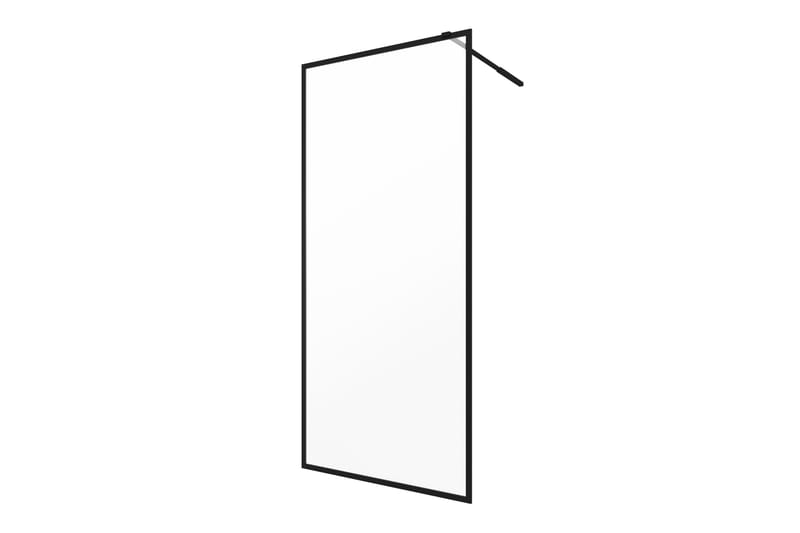 Gullebo Brusevæg 70x200 cm - Sort - Hus & renovering - Køkken & bad - Badeværelse - Bruser - Brusevægge