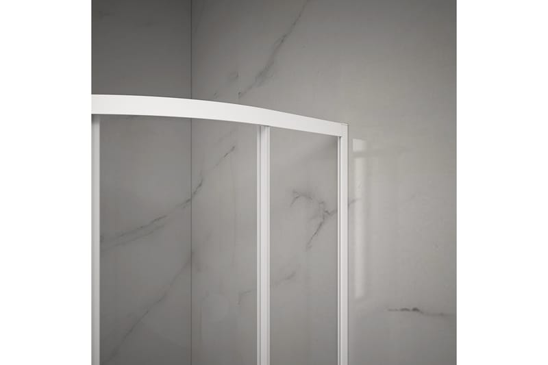 Gullebo Brusevæg 90x200 cm - Hvid - Hus & renovering - Køkken & bad - Badeværelse - Bruser