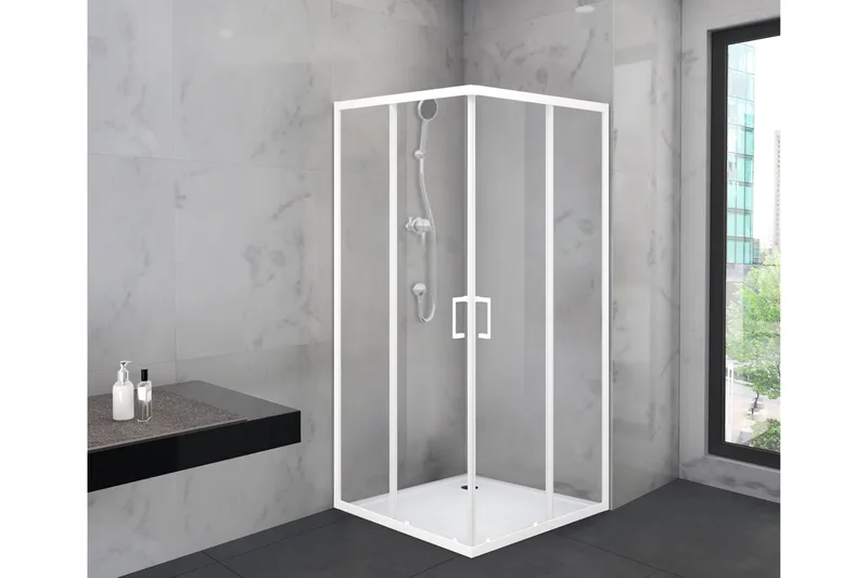 Gullebo Brusevæg 90x200 cm, Hvid