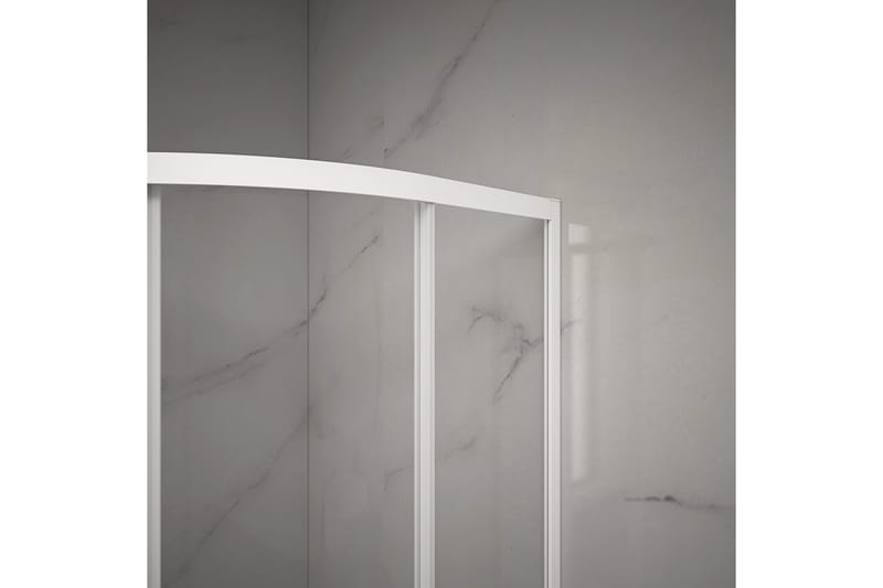 Gullebo Brusevæg 90x200 cm - Hvid - Hus & renovering - Køkken & bad - Badeværelse - Bruser - Brusevægge