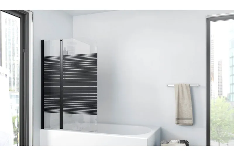 Knutby Brusevæg 140 cm, Sort