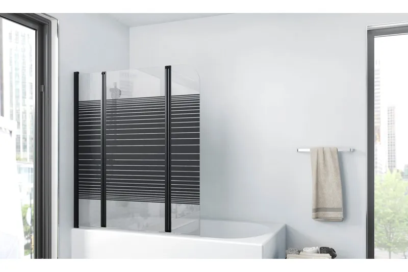 Knutby Brusevæg 140 cm, Sort