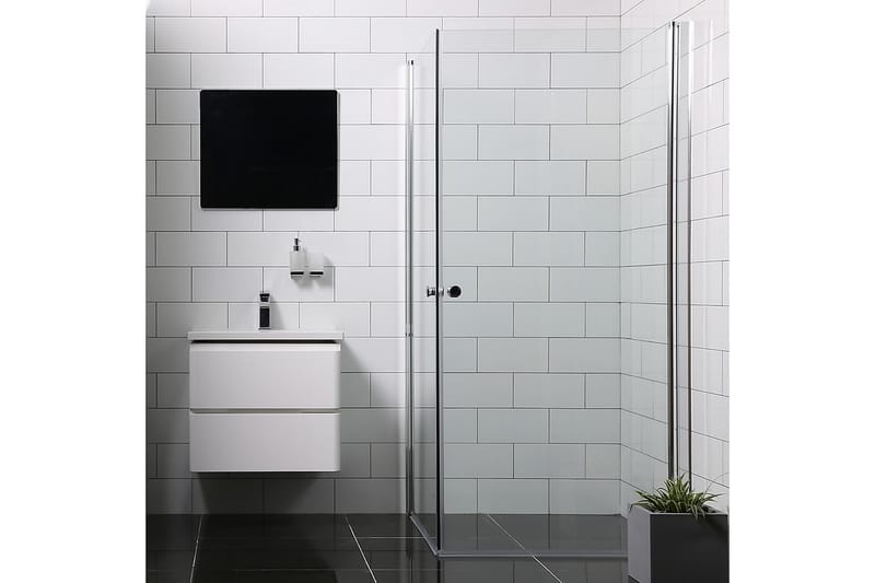 Mångsidig Bruseniche Lige Dør | Lige Dør - Sølv - Hus & renovering - Køkken & bad - Badeværelse - Bruser