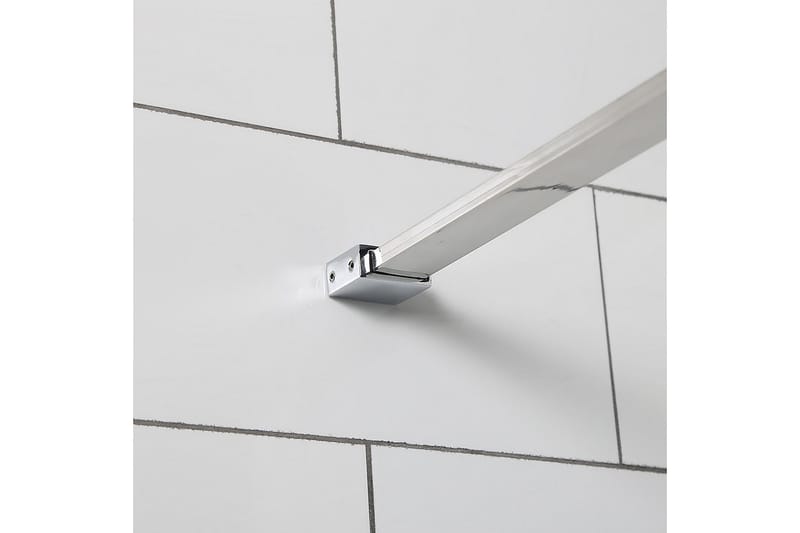 Mångsidig Brusevæg Lige Klart Glas 800 - Sølv - Hus & renovering - Køkken & bad - Badeværelse - Bruser