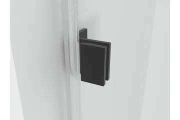 Meselefors Brusevæg 140 cm - Sort - Hus & renovering - Køkken & bad - Badeværelse - Bruser - Brusevægge