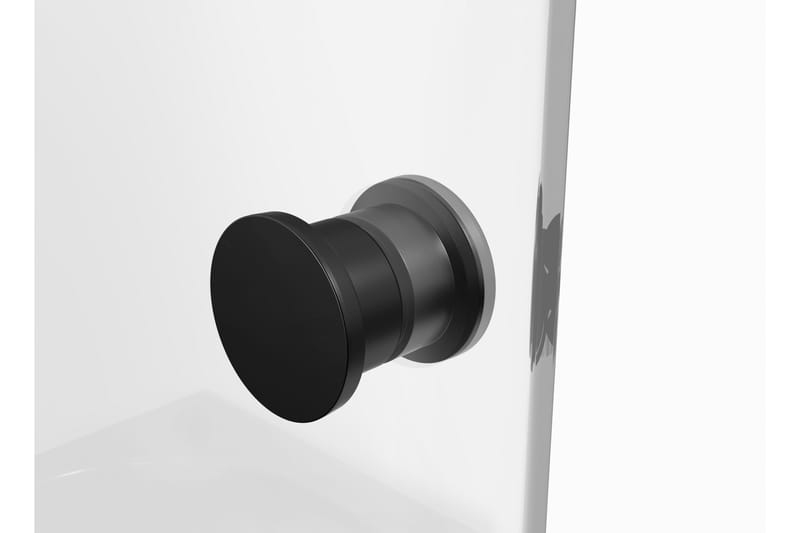 Meselefors Brusevæg 140 cm - Sort - Hus & renovering - Køkken & bad - Badeværelse - Bruser - Brusevægge