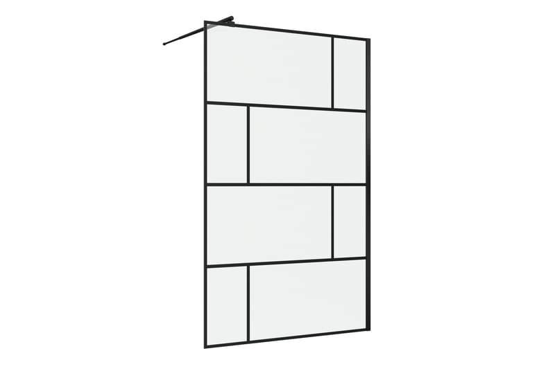 Sörby Brusevæg 120x195 cm - Sort - Hus & renovering - Køkken & bad - Badeværelse - Bruser