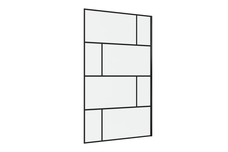 Sörby Brusevæg 120x195 cm - Sort - Hus & renovering - Køkken & bad - Badeværelse - Bruser
