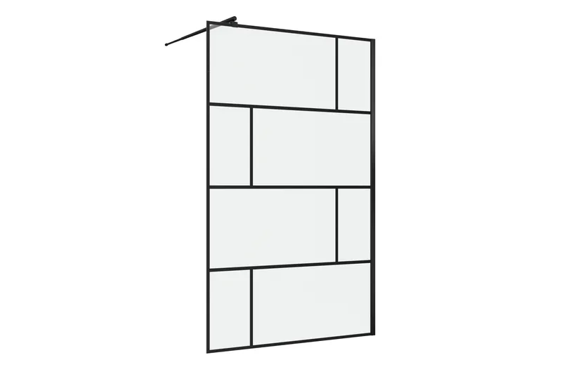 Sörby Brusevæg 120x195 cm, Sort