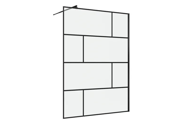 Sörby Brusevæg 140x195 cm, Sort