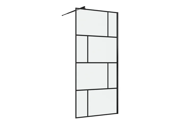 Sörby Brusevæg 90x195 cm, Sort