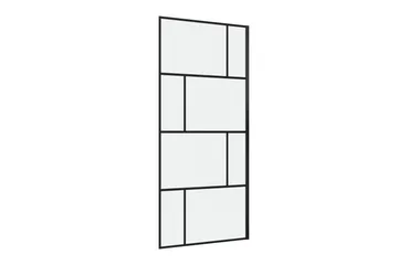 Sörby Brusevæg 90x195 cm - Sort - Hus & renovering - Køkken & bad - Badeværelse - Bruser - Brusevægge
